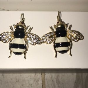 Betsy Johnson Bumblebee Earrings